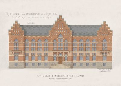 Universitetsbiblioteket i Lund.