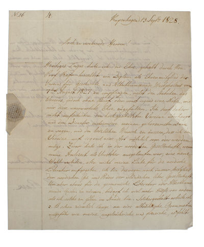 Original handwritten and signed letter for…