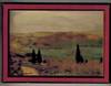 View from Rabbit Ears Pass Road Colorado ( Hand Colored Photograph )