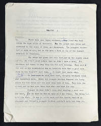 The No-Name Man of the Mountain [Original Manuscript]