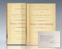 cover of Trial and Error: The Autobiography of Chaim Weizmann.
