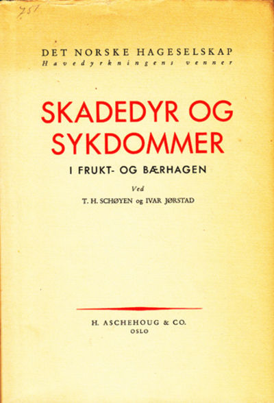 Skadedyr og sykdommer i frukt- og bærhagen.