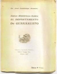 image of Datos Historicos Sobre el Departamento de Guanaxuato