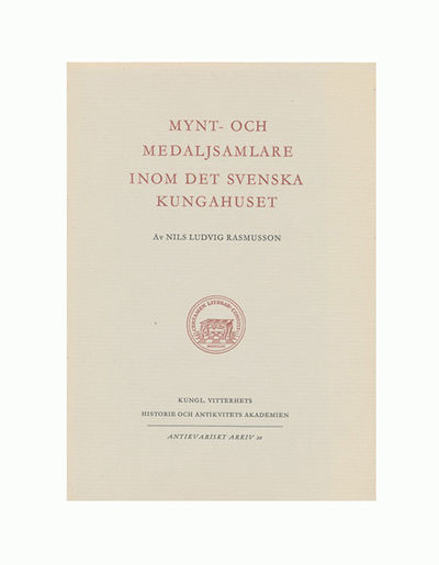 Mynt- och medaljsamlare inom det svenska…
