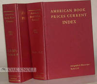 AMERICAN BOOK-PRICES CURRENT. 1987-1991. INDEX THE AUCTION SEASONS SEPTEMBER 1987 - AUGUST 1991