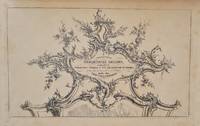 image of A collection of ornamental designs, applicable to furniture, frames & the decoration of rooms in the style of Louis 14th - on 24 plates, chiefly after Thos. Chippendale.