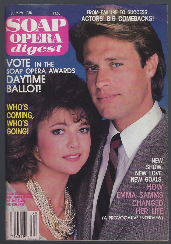 SOAP OPERA DIGEST JULY 29, 1986