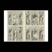 The performances on the sides of the temple in the fireworks at Leeuwarden at the arrival of the...