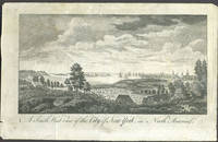 A South West View of the City of New York, in North America. Copper engraving