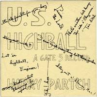 cover of U.S. Highball |Gate 5 Records, Issue No. 6 (First pressing, inscribed to Amos Vogel in 1960)
