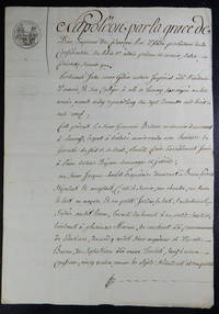 Napoleon Par La Grace De Dieu, Signed, government/official paper