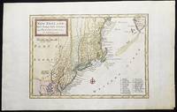 cover of New England, New York, New Jersey, and Pensilvania &c. by H. Moll Geographer