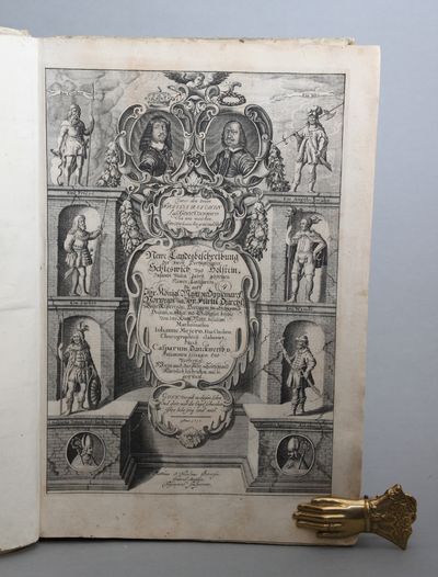 Newe Landesbeschreibung der zwey Hertzogthümer Schleswich und Holstein, zusambt vielen dabey gehörigen Newen Landcarten die von Johanne Mejero chorographice elaborirt, dürch Casparus Dankwerth, zusammen getragen und verfertigt, worin auch das alte Teutsland kürtzlich beschrieben, mit begriffen ist. (photo 2)