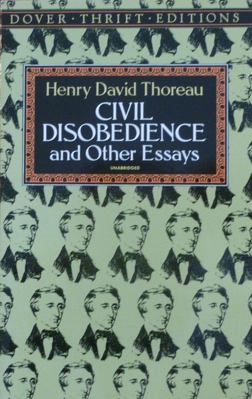 Civil Disobedience And Other Essays Dover Thrift Civil Disobedience And Other Essays Dover Thrift Editions By Henry David Thoreau Argumentative Essay High School also Essay Writing Examples English Example Of An Essay Paper