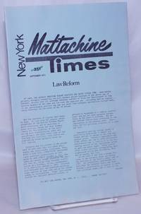 image of New York Mattachine Times: September 1971: Law Reform