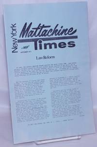 New York Mattachine Times: September 1971: Law Reform