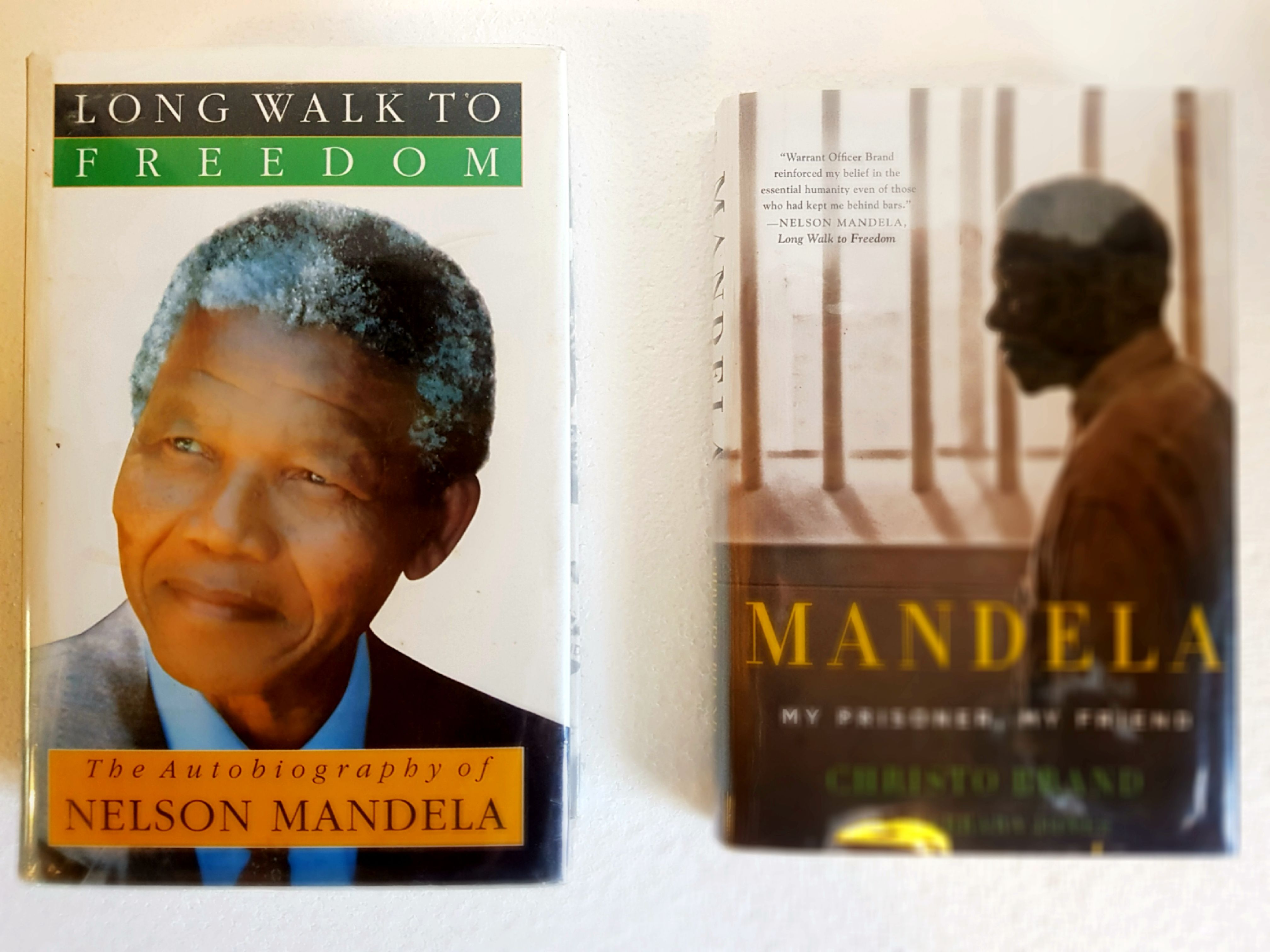 Long Walk To Freedom (Signed by Mandela and his jailer, +