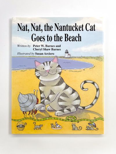 NAT, NAT THE NANTUCKET CAT GOES TO THE BEACH