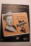 It Can't be Wrong from Now Voyager with Bette Davis and Paul Henreid