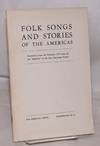 Folk Songs and Stories of the Americas