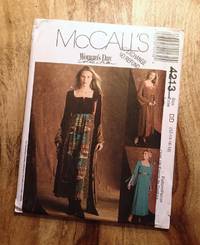 image of McCALL'S SEWING PATTERN: #4213: McCALL'S WOMAN'S DAY COLLECTION: Misses' Empire Waist Dress: Size DD: 12-14-16-18