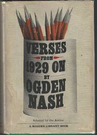 image of Verses from 1929 On