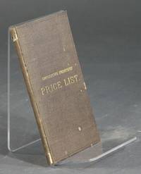 Employing printers' price list for job printing. Based on a new plan of measurement, and with detailed prices… by David Ramaley - Hardcover - 1873 - from Rulon-Miller Books (SKU: 41883)