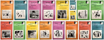 Better Living Booklets for Parents and Teachers -- Eighteen (18) 1950s Child Psychology Booklets for Families on Growth and Development