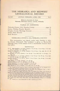 The Nebraska and Midwest Genealogical Record Vol. XIV, No. 2, April 1936
