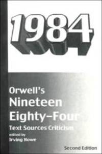 image of Orwell's Nineteen Eighty-Four: Text, Sources, Criticism (Harbrace Sourcebooks)