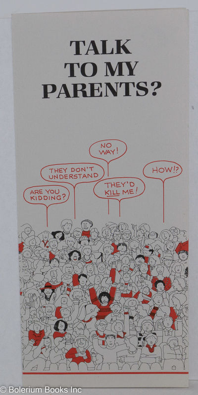 Talk to My Parents? [brochure]