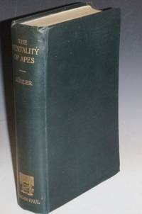 The Mentality of Apes by Kohler, Professor Dr. Ludwig Von (trans. By Dr. W. R. Dittmar) - 1925