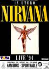 Original Color Poster for Canceled Nirvana Show in Hamburg, Germany