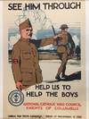 See Him Through: Help Us To Help the Boys; National Catholic War Council, Knights of Columbus