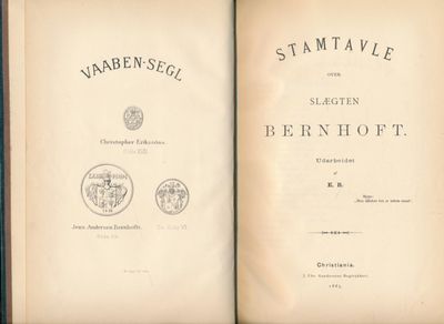 Stamtavle over slægten Berhoft