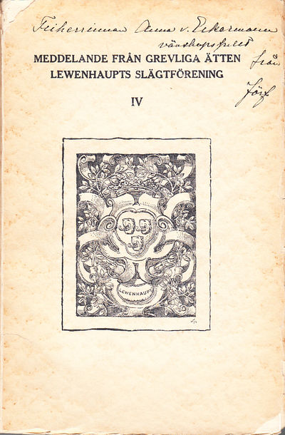 Carl Gustaf Lewenhaupt 1662-1703. Biografiska…