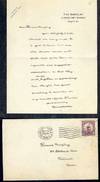 AUTOGRAPH LETTER SIGNED