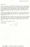 Typed Letter Signed