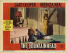 Ayn Rand (source), King Vidor (director) THE FOUNTAINHEAD (1949) Lobby card