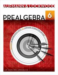 Prealgebra : an Applied Approach