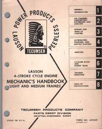 cover of LAUSON 4-STROKE CYCLE ENGINE MECHANIC'S HANDBOOK (Light and Medium Frames) Form No. 692509