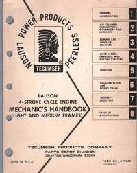 LAUSON 4-STROKE CYCLE ENGINE MECHANIC'S HANDBOOK  (Light and Medium  Frames) Form No. 692509