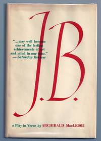 cover of J. B. A Play in Verse