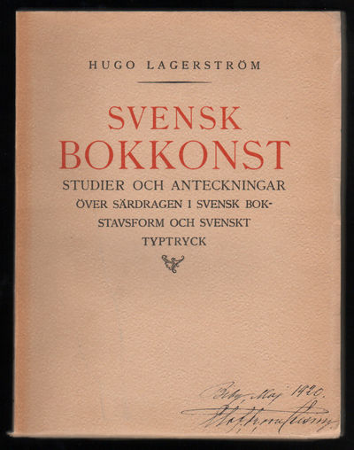 Svensk bokkonst. Studier och anteckningar över…