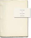 The Lost Steps (Original screenplay for an unproduced film)