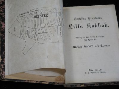 GUSTAFWA BJÖRKLUNDS LILLA KOKBOK. UTDRAG UR DEN STÖRRE KOKBOKEN, TILL TJENST FÖR MINDRE HUSHÅLL OCH TJENARE. (photo 2)