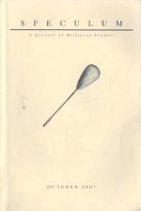 Speculum. A Journal of Medieval Studies. October…