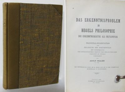 Das Erkenntnisproblem in Hegels Philosophie. Das…