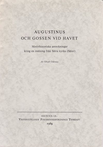 Augustinus och gossen vid havet. Motivhistoriska…