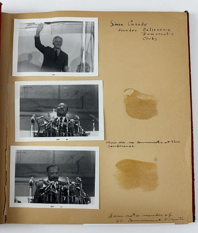 [Annotated Vernacular Photograph Album Documenting the 1967 National Conference on New Politics, With Five Unpublished Images of Dr. Martin Luther King, Jr., and H. Rap Brown in New Orleans During His Weapons Trial]